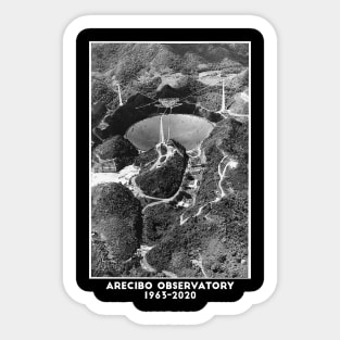 Arecibo Observatory Sticker